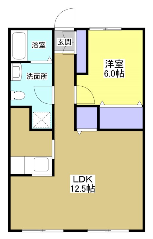 コワンテールA 間取り