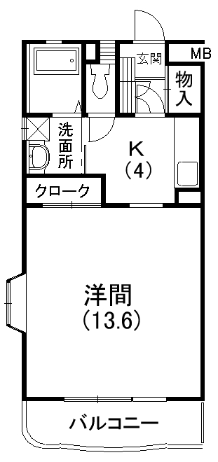 ディアコート 間取り