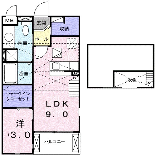 フィオーレ西都 間取り