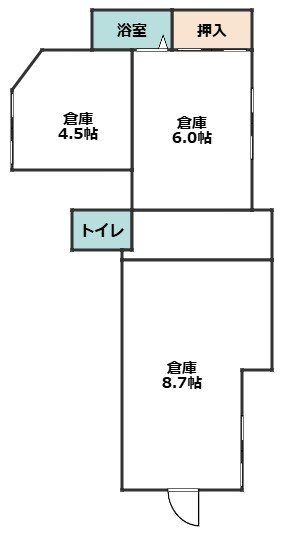 本橋メゾン　鵜の木 間取り図
