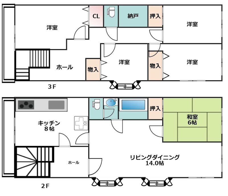 後藤ビル 間取り図
