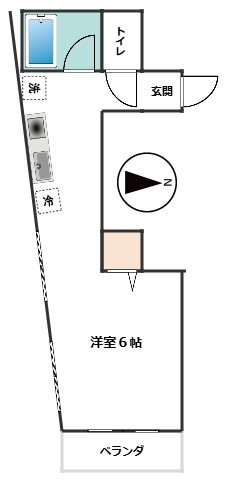 パルティール大岡山 間取り図