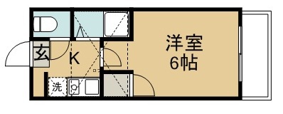 アップルハウス中山　Ⅲ 間取り図