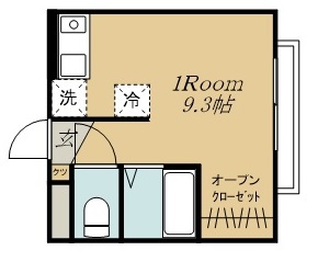 キャトル八乙女 間取り図