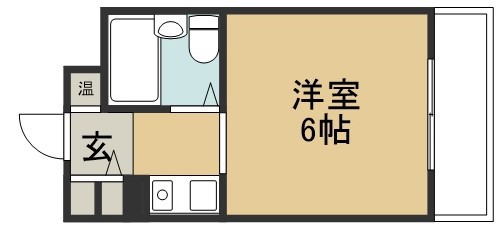 エレガンス宮町 103号室 間取り