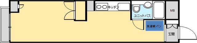 錦町チサンマンション 314号室 間取り