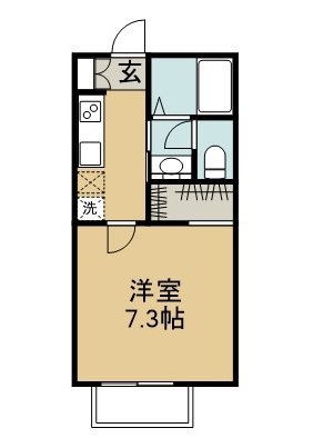ヴィラージュＳＴ 202号室 間取り