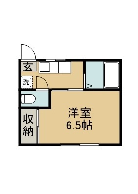 コーポ小松 103号室 間取り