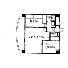ボナール錦町 301号室 間取り