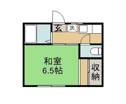 コーポ小松 102号室 間取り