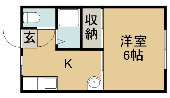 フレーズタウン木ノ下 201号室 間取り