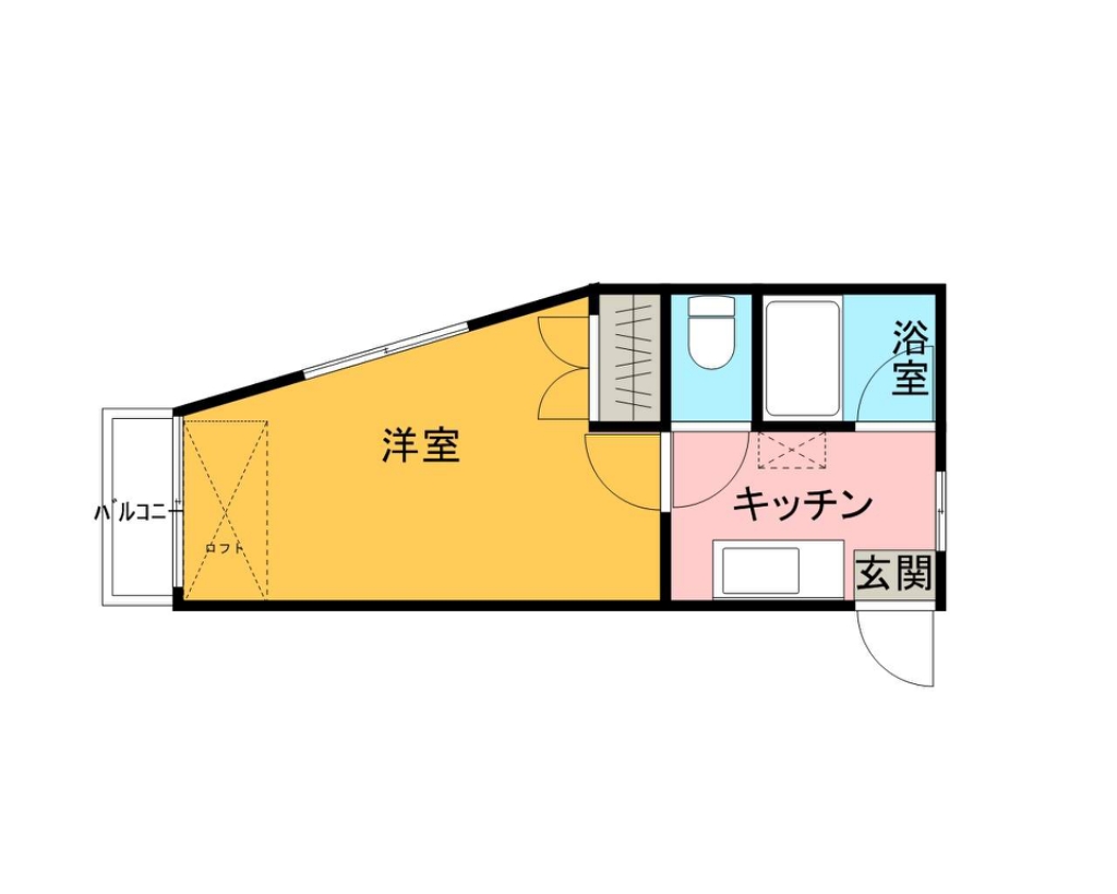 メゾン杜 101号室 間取り