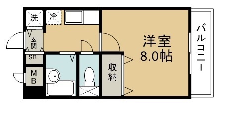 マイプレイス宝蔵院 間取り図