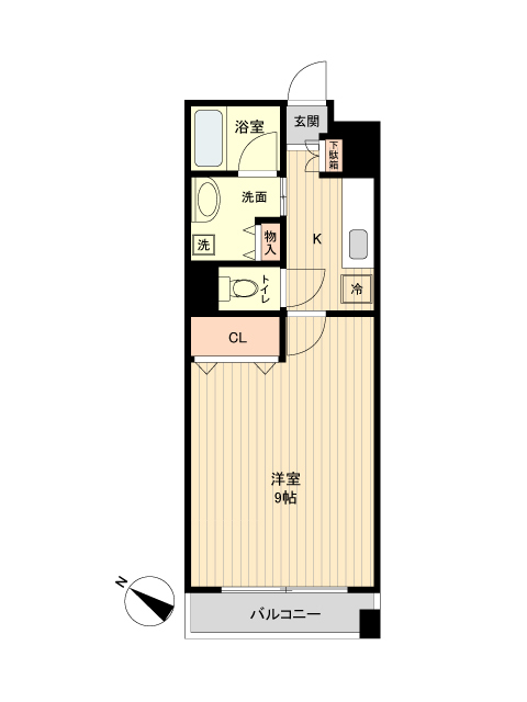 Ｓ－ＦＯＲＴ榴岡公園 間取り図