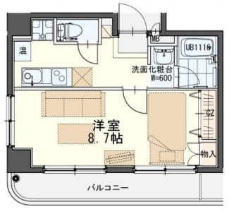 マインド祐 402号室 間取り