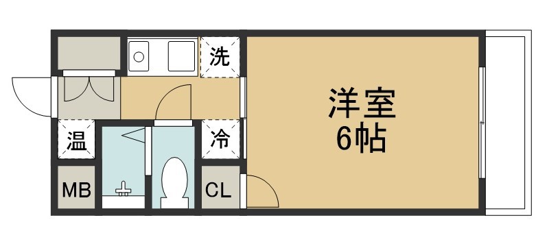 エレガンス宮町 312号室 間取り