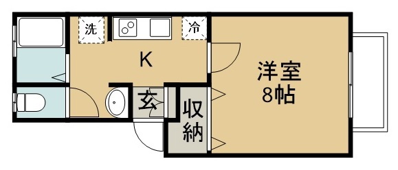 パストラーレ八乙女 間取り図
