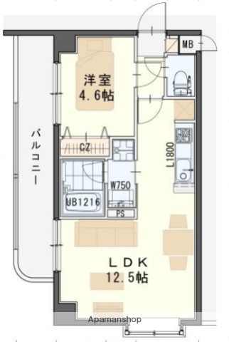 グレース萩野町 301号室 間取り