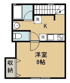 アスコット二軒茶屋 203号室 間取り