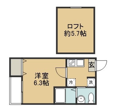 フォレスト長町 間取り図