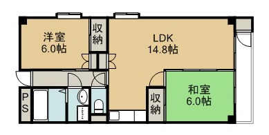 斎藤マンション 408号室 間取り