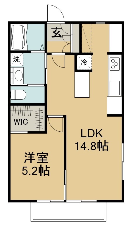 フュエンテ泉 間取り図