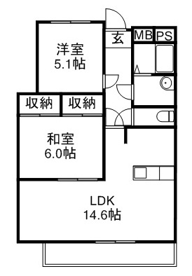 ドリームＡ 間取り図