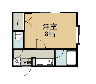 ビューパレス荒巻 301号室 間取り