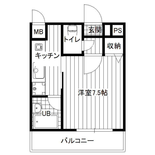 アビタシオン榴岡 間取り図