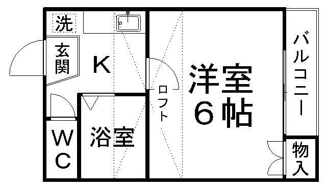 パーチェ中山 間取り図