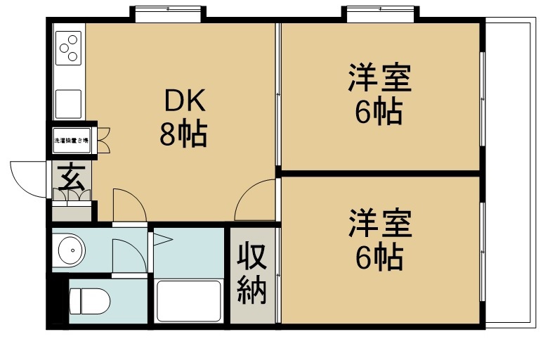 コーポマルジュ 間取り図