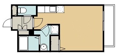 １０８二十人町 405号室 間取り