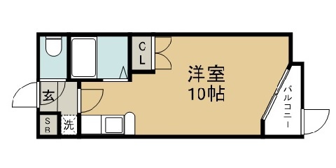 プランドビル八幡Ⅱ 間取り図