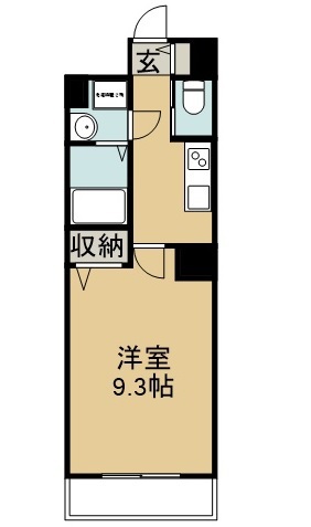 アスコット宮城野 間取り図