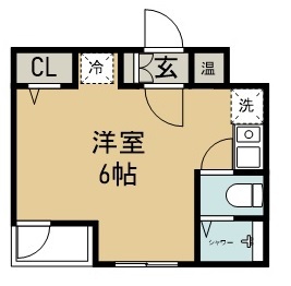 エレガンス宮町 間取り図
