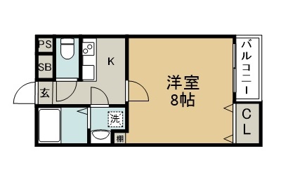 ＧＯＬＤＭＯＯＮ東仙台 間取り図