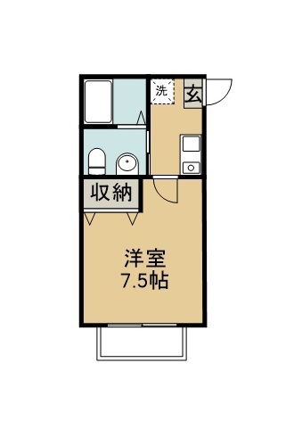 アスコット連坊駅前Ⅰ 間取り図