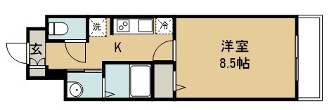 アスコット新田東 間取り図