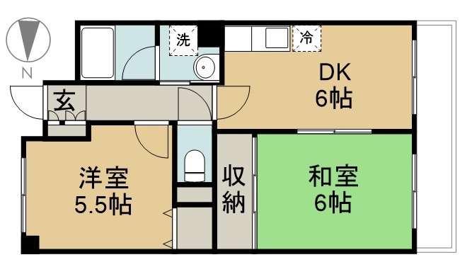 ＰＡＬＣＩＴＹ４２６ 303号室 間取り