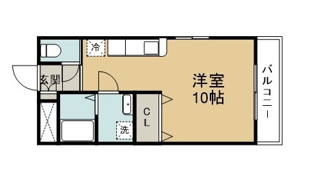 ガーデンハイツⅡ 402号室 間取り