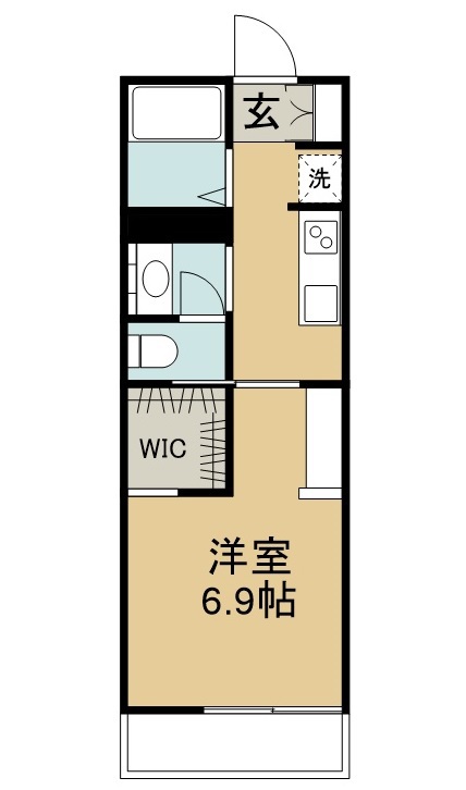 スカイシティＢ 間取り図