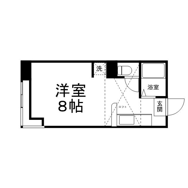 ファミール東勝山 203号室 間取り