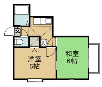ヴェラノーバ双葉Ⅱ 103号室 間取り