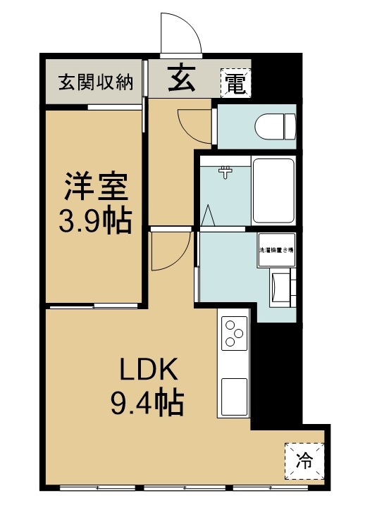 エスパシオ大町 間取り図
