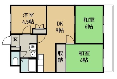三浦ハイツ 間取り図