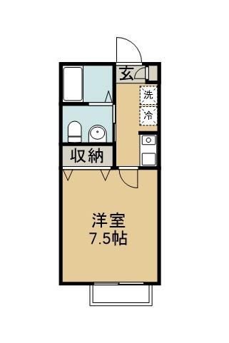リングフィールド連坊駅前Ⅰ 間取り図