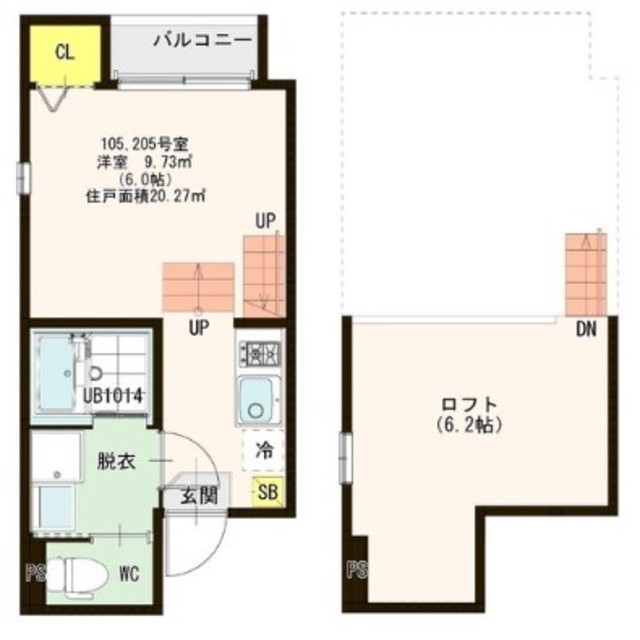 ノヴァ台原 間取り図