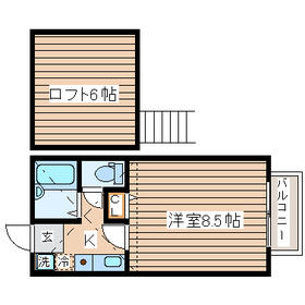 アスコット清水沼 間取り図