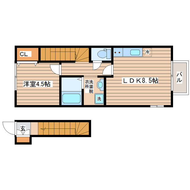 プレジール 間取り図