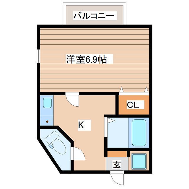 パセオプラシード雨宮 間取り図